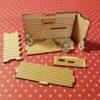 Elves in the Sauna Plywood Card - Image 4