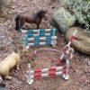Zwei Hindernisse 1:18 Für Pferde und Hobby-Horse – Bild 4