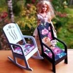 Barbin keinutuoli ja nojatuoli