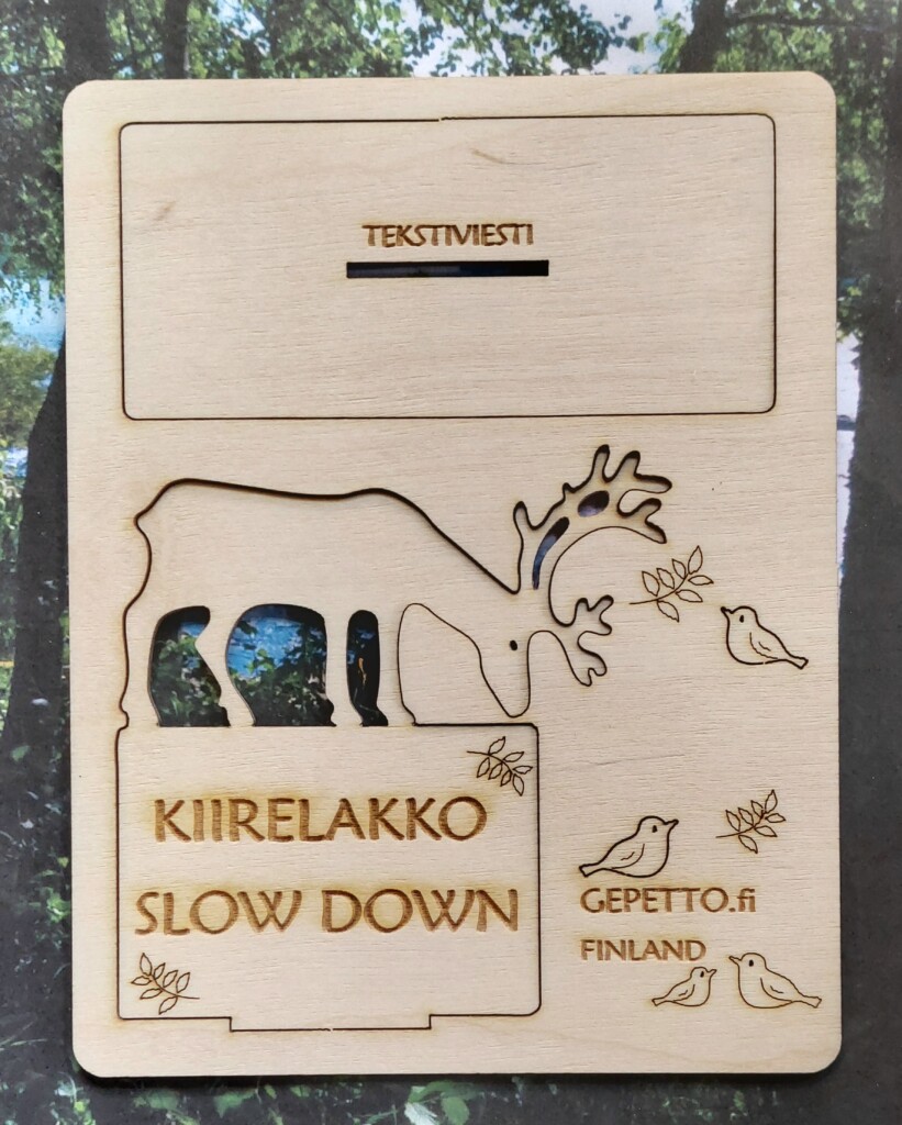 Hyvä viesti Kiirelakko/Slow down