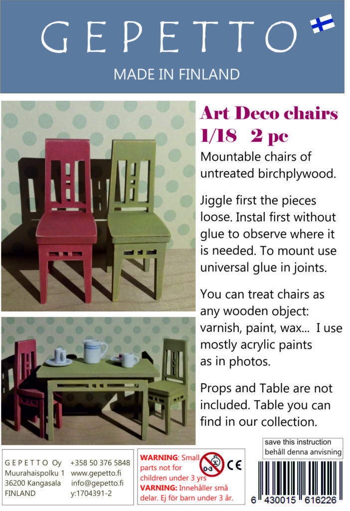 Art Deco chairs