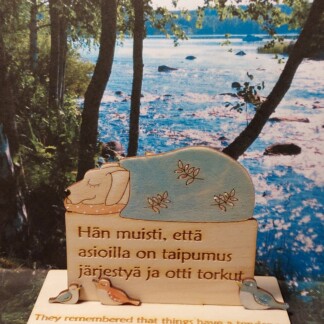 Tekstiviesti Asioilla on taipumus järjestyä