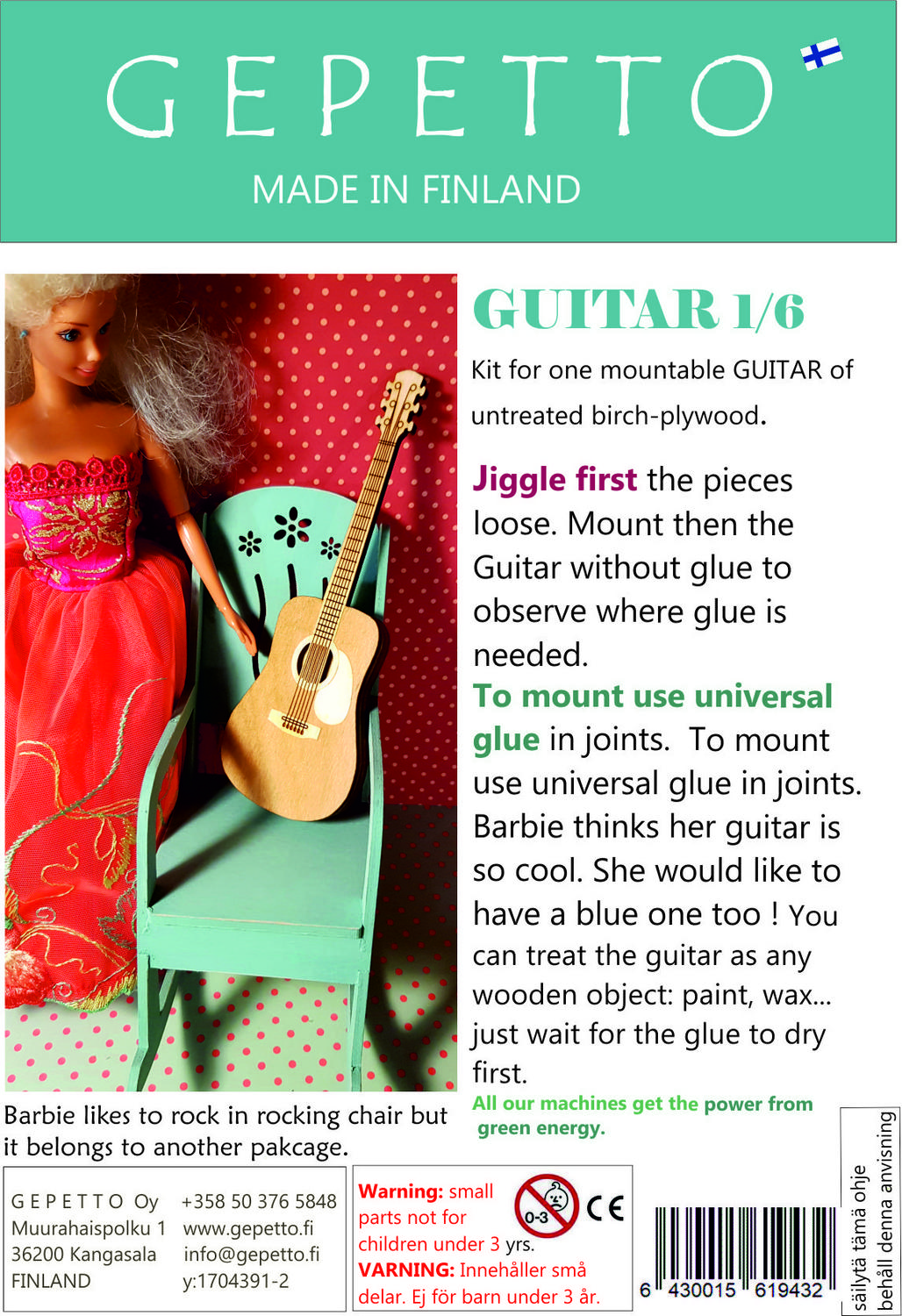 Barbie acoustic 2025 guitar