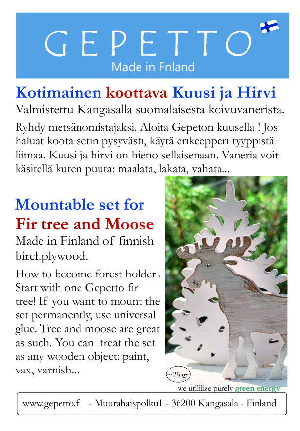 Hirvi ja kuusi