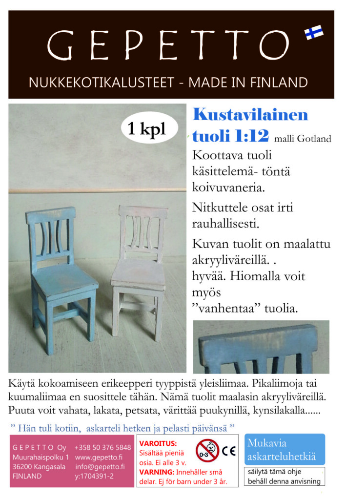 kustavilainen tuoli