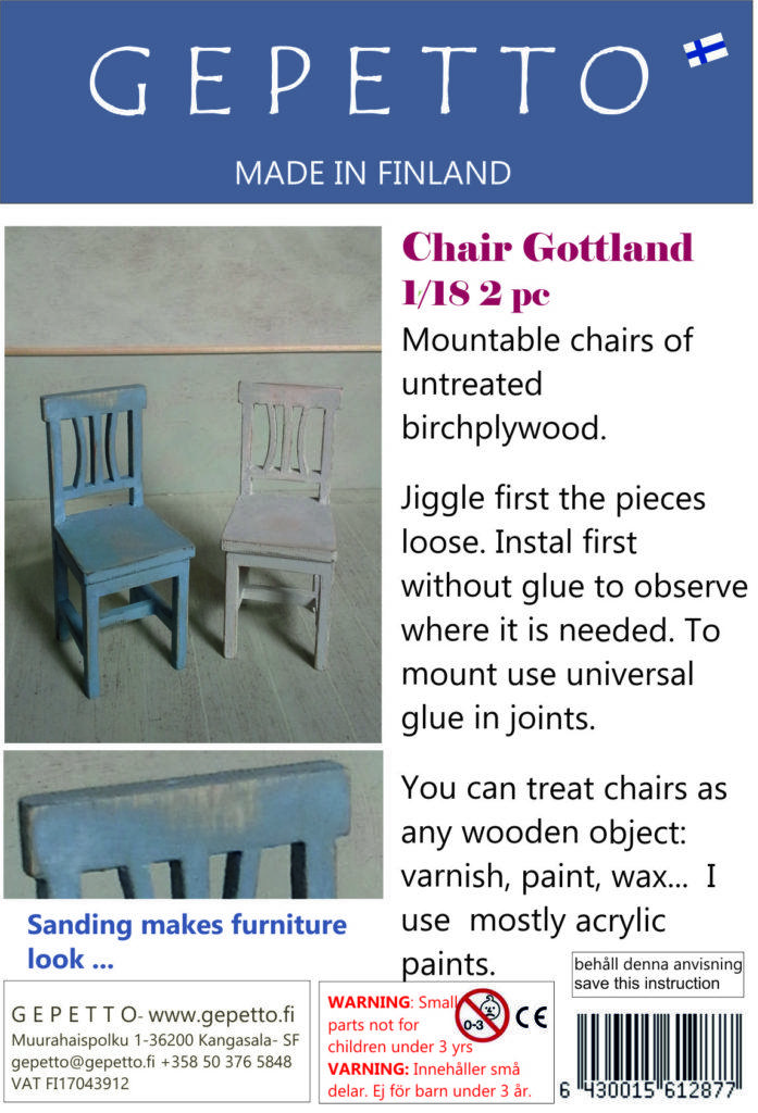 Gustavian Chairs 1/18