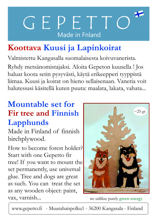 Kuusi ja Lapinkoirat
