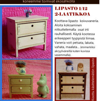 Lipasto nukkekotiin