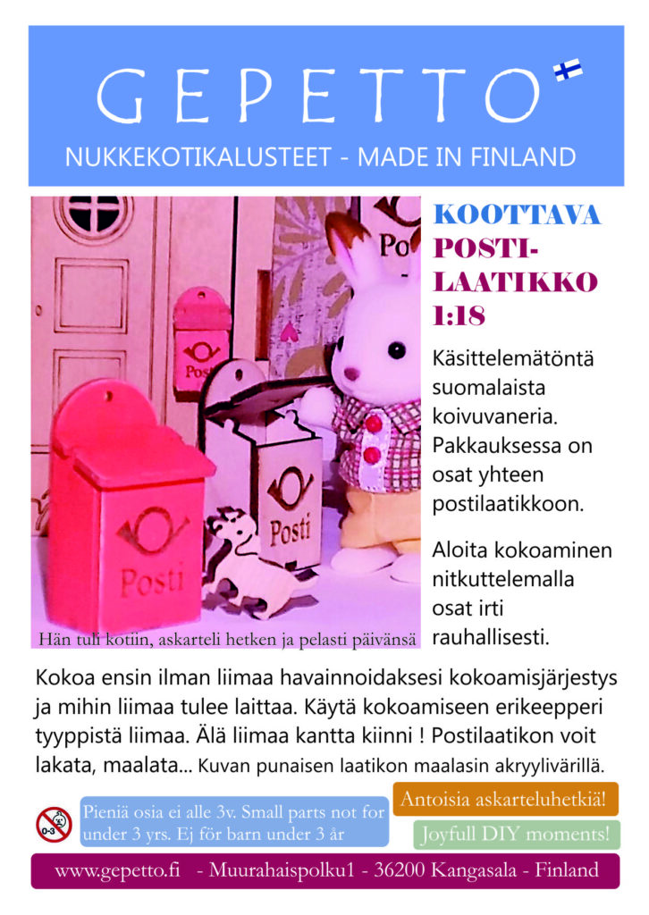 Koottava postilaatikko