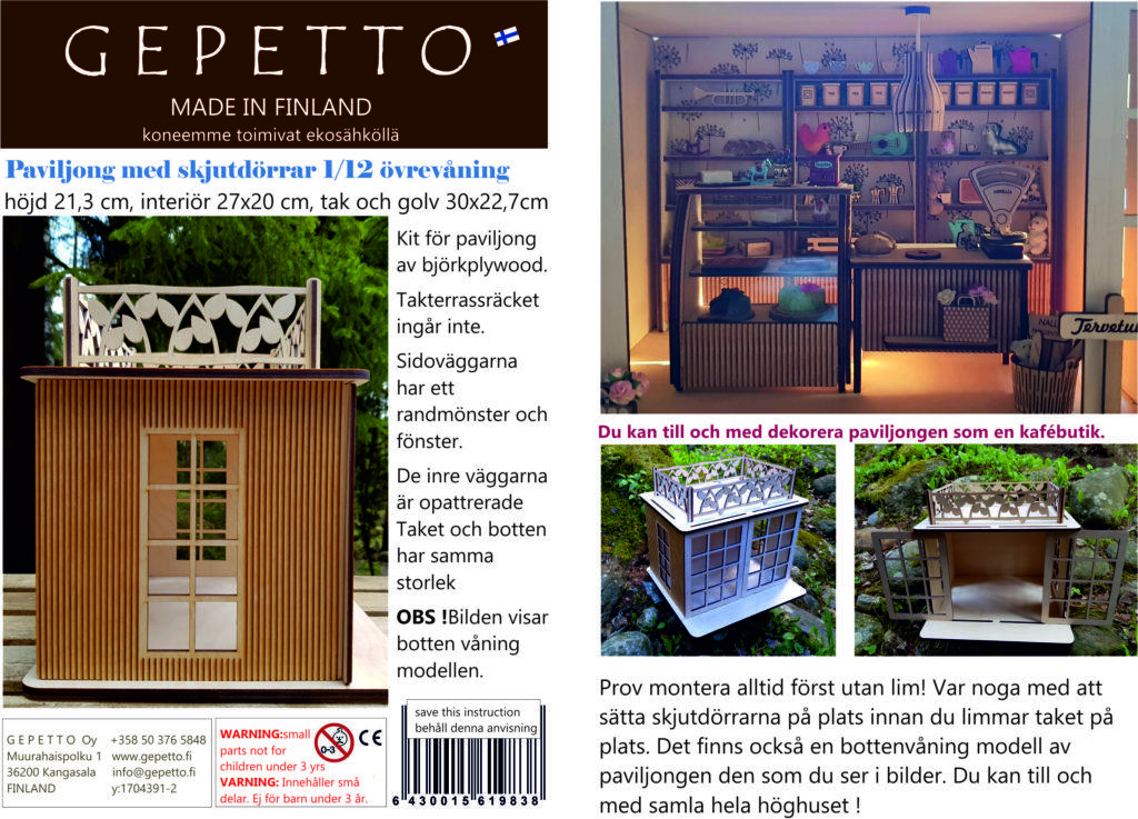 Paviljong övrevåning