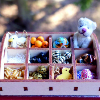 Pikku Lokerikko koottuna ja käytössä