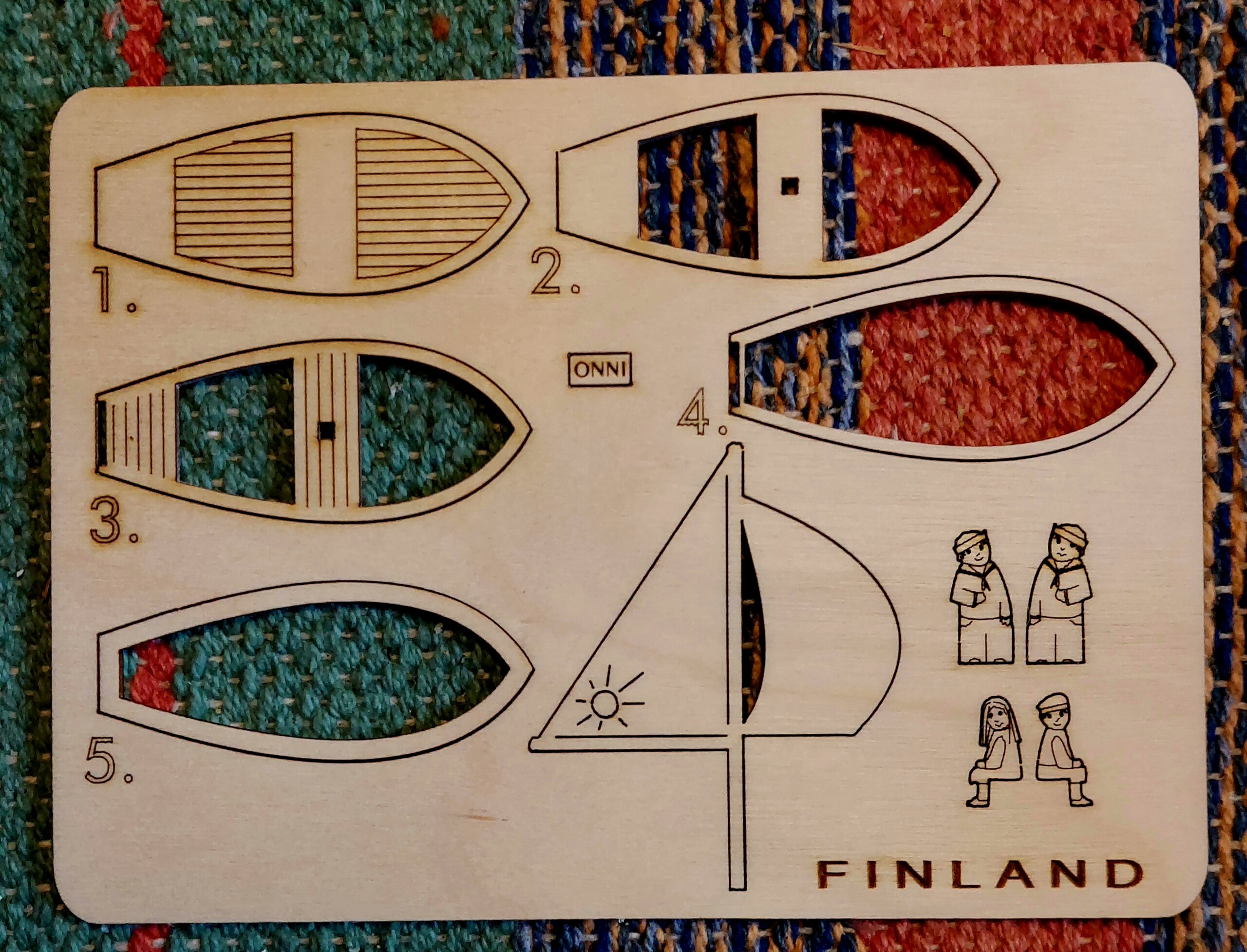 Purjevene Nauttimus ONNI osat