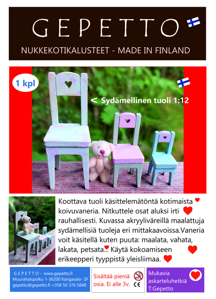 Sydämelliset tuolit