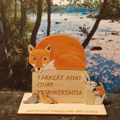 Tärkeät asiat ovat yksinkertaisia