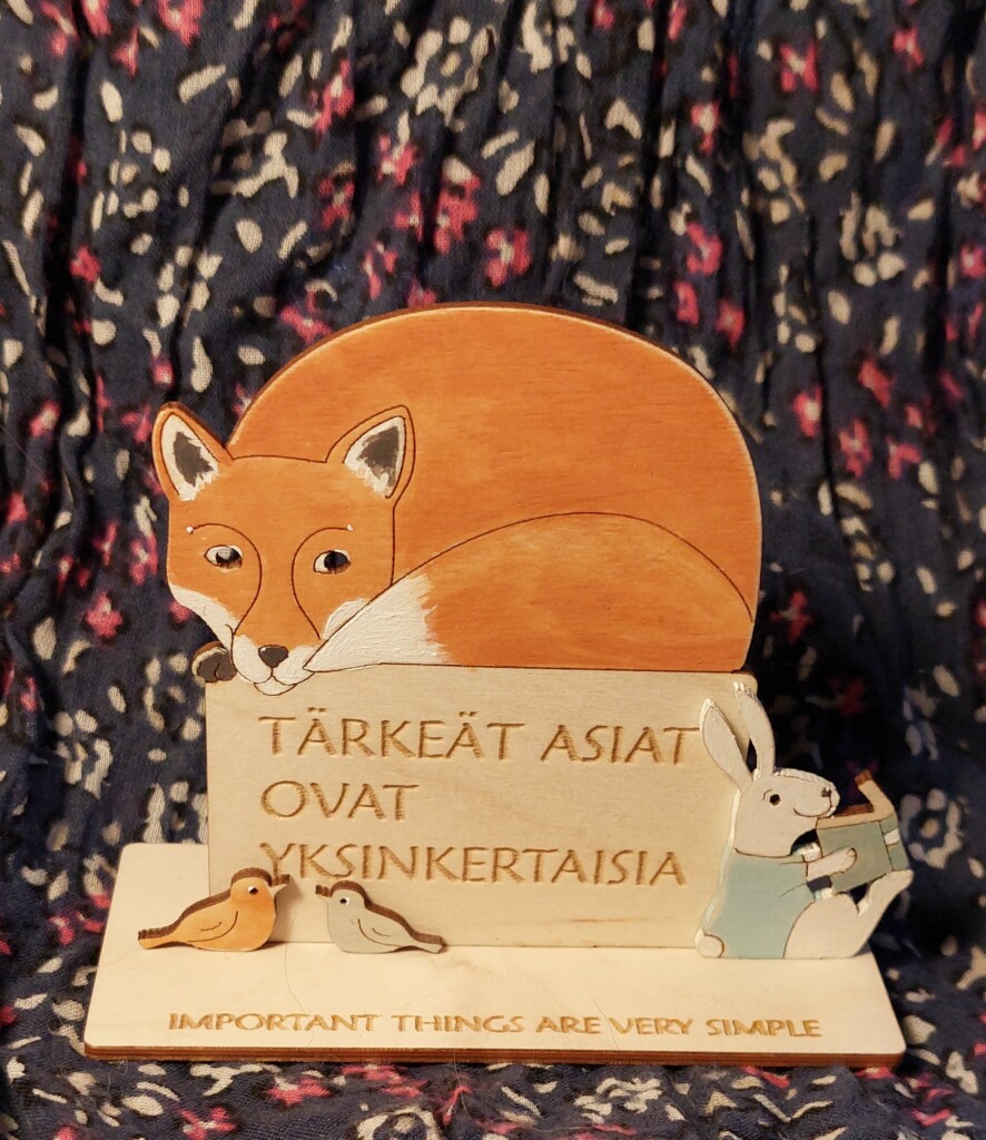 Tärkeät asiat ovat yksinkertaisia
