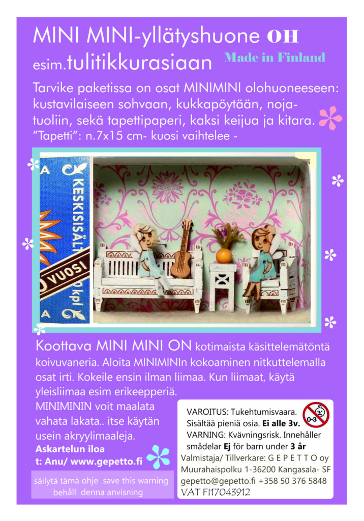 Yllätyshuone olohuone