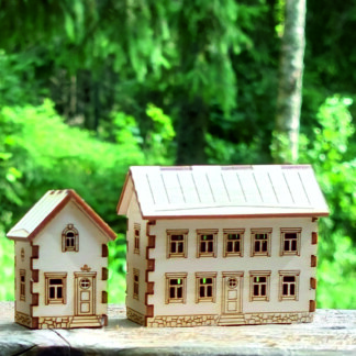 Koottavat miniatyyritalot