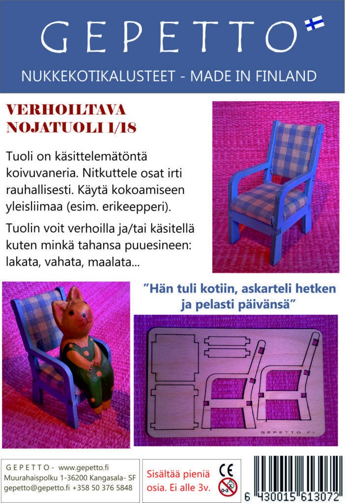 verhoiltava nojatuoli